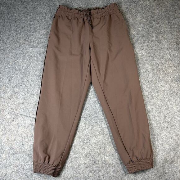 Athleta Metropolis Jogger Womens Size 6 Brown Athleisure Pull On Elastic - Picture 1 of 11